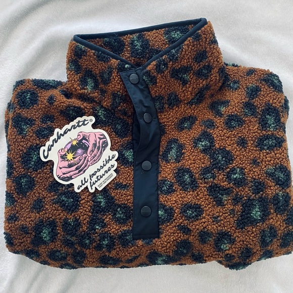 Carhartt WIP Camo Leo High Neck Liner - Picture 4 of 11